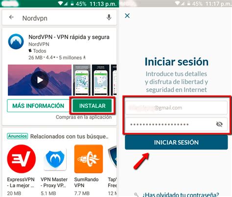 vpn express iniciar sesion|Cómo descargar e instalar la aplicación de VPN .